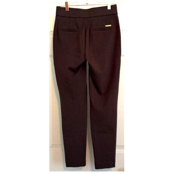 Michael Michael Kors Brown Zip-Pocket Pull-On Pants size XS - Picture 4 of 10
